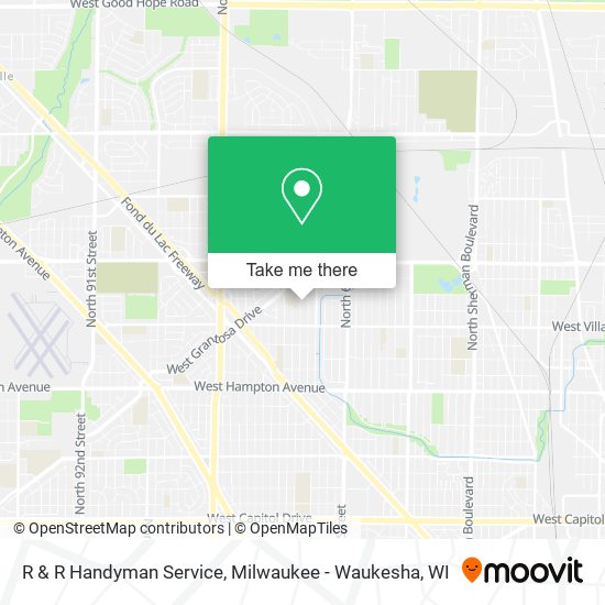 R & R Handyman Service map