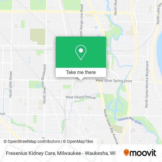 Fresenius Kidney Care map