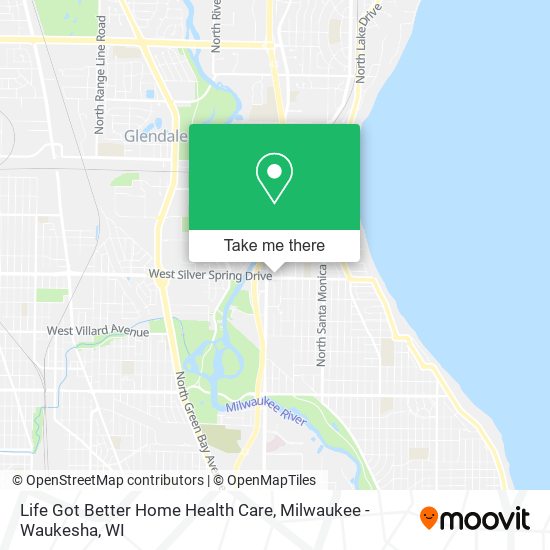 Mapa de Life Got Better Home Health Care