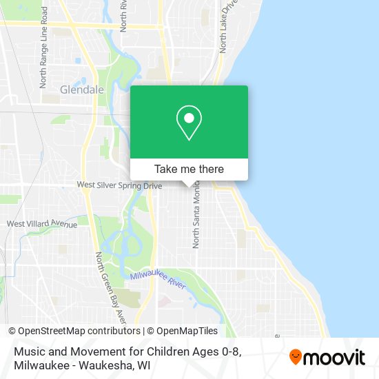 Music and Movement for Children Ages 0-8 map