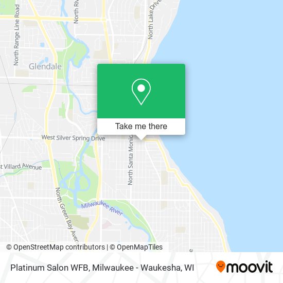 Platinum Salon WFB map