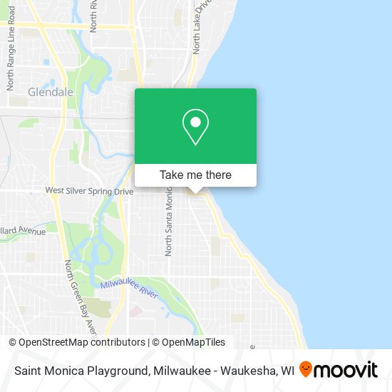 Saint Monica Playground map