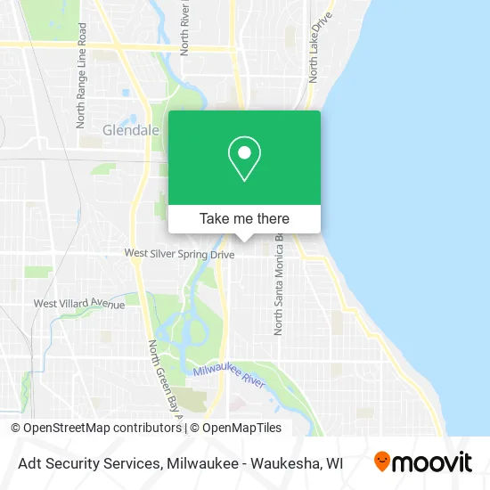 Mapa de Adt Security Services
