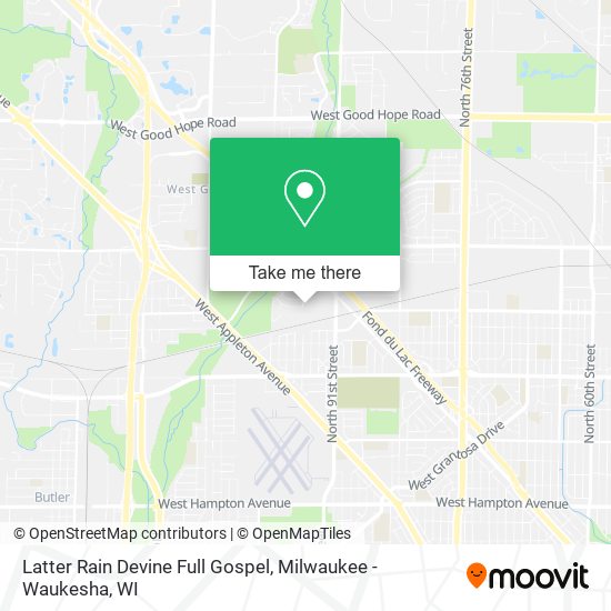 Latter Rain Devine Full Gospel map