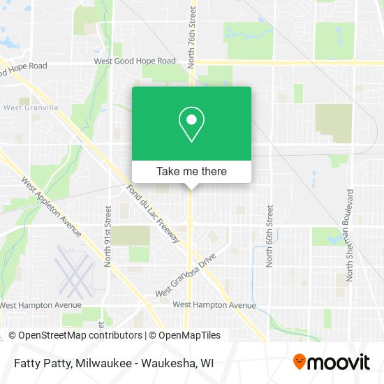 Fatty Patty map