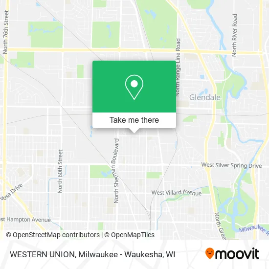 Mapa de WESTERN UNION