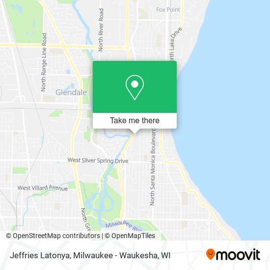 Jeffries Latonya map