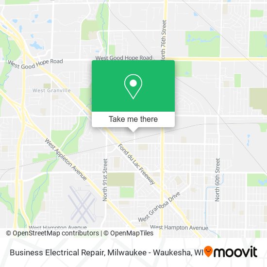 Mapa de Business Electrical Repair