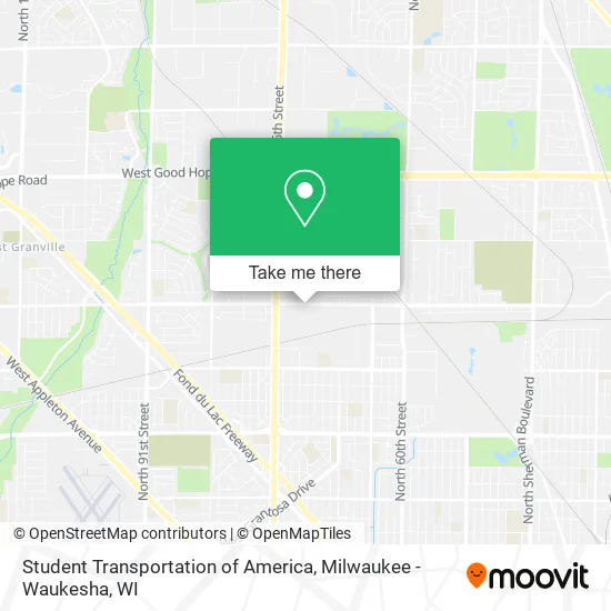 Mapa de Student Transportation of America