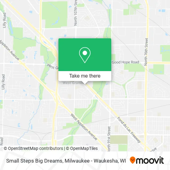 Mapa de Small Steps Big Dreams