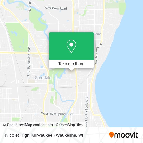 Mapa de Nicolet High