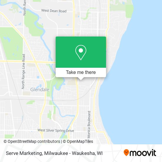 Serve Marketing map