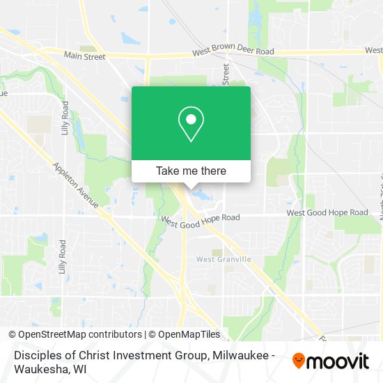Disciples of Christ Investment Group map