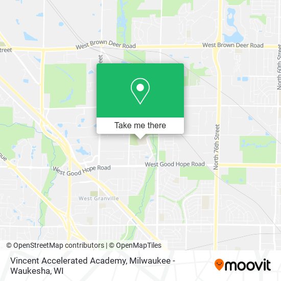 Mapa de Vincent Accelerated Academy