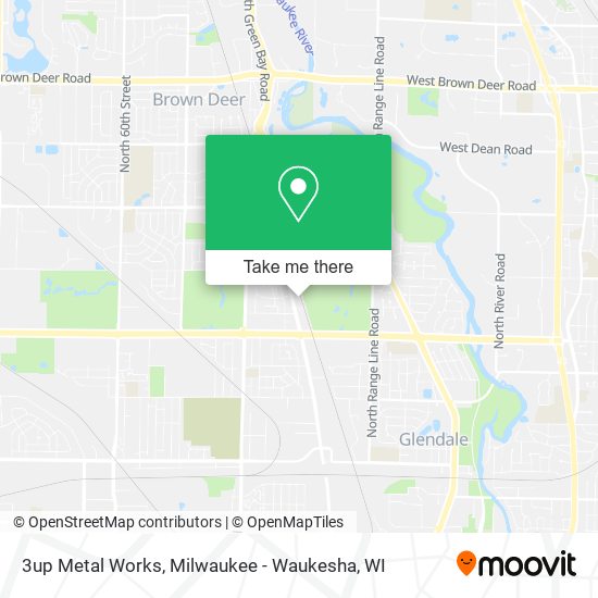 3up Metal Works map