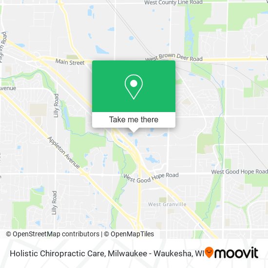 Holistic Chiropractic Care map