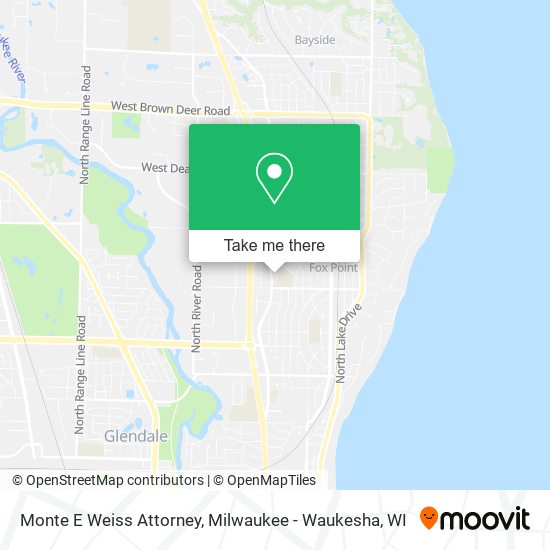 Mapa de Monte E Weiss Attorney