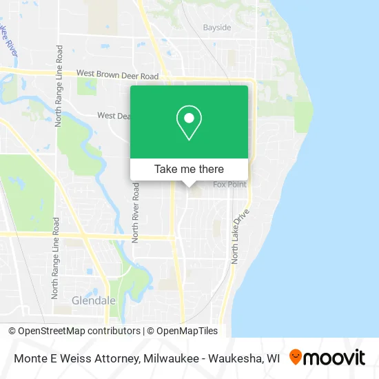 Mapa de Monte E Weiss Attorney