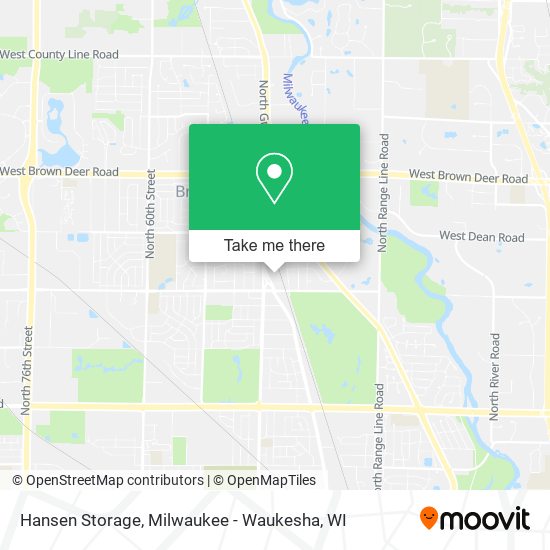 Hansen Storage map