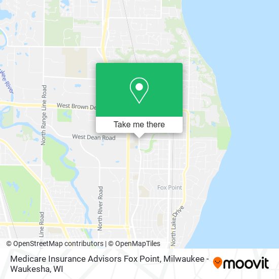 Mapa de Medicare Insurance Advisors Fox Point