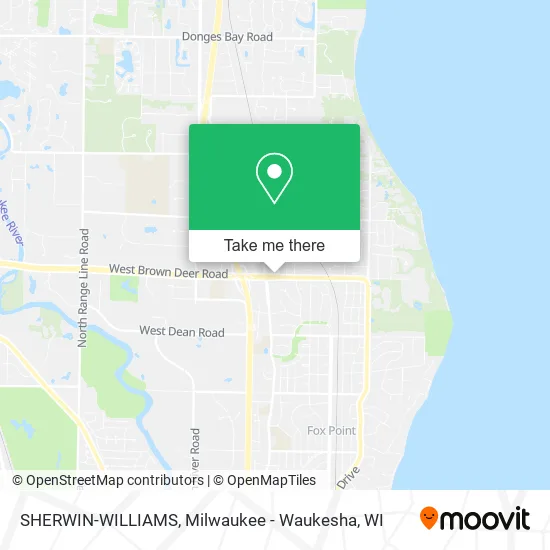 SHERWIN-WILLIAMS map