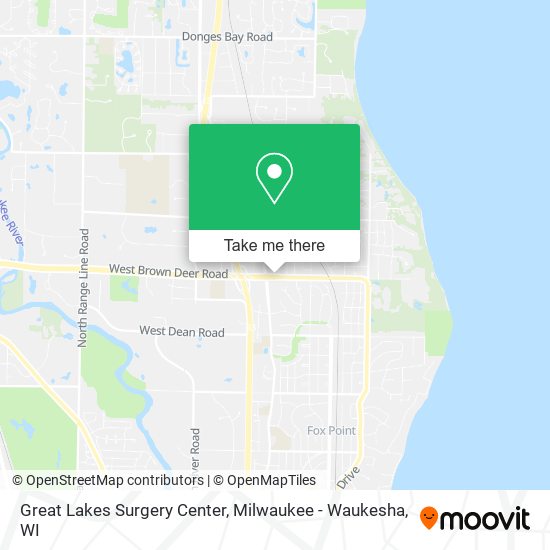 Great Lakes Surgery Center map