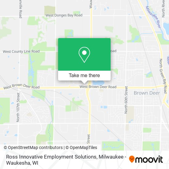 Ross Innovative Employment Solutions map