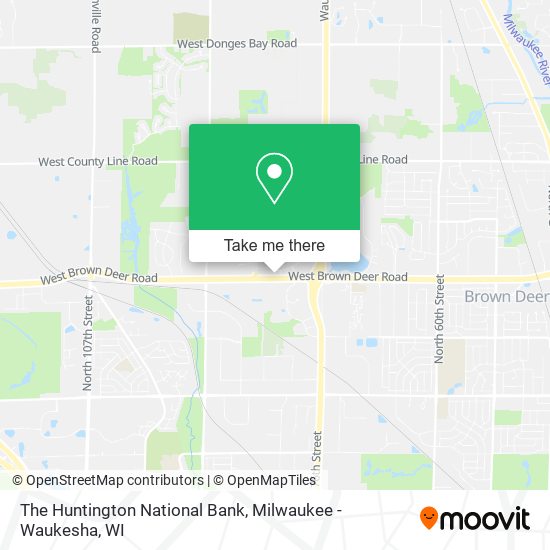 The Huntington National Bank map