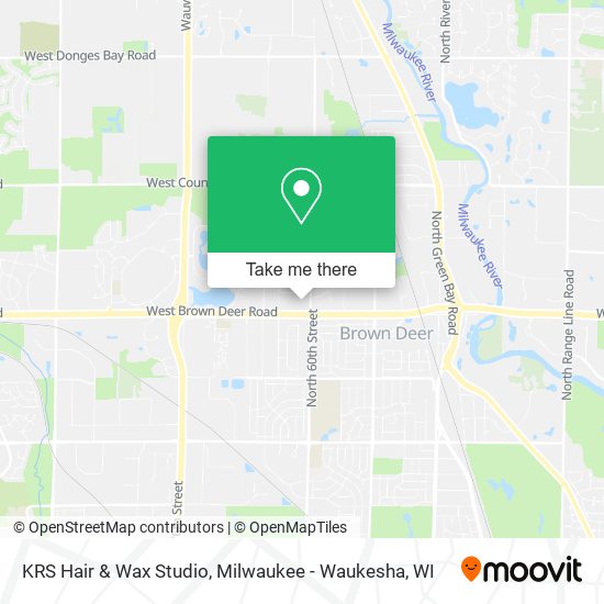 Mapa de KRS Hair & Wax Studio