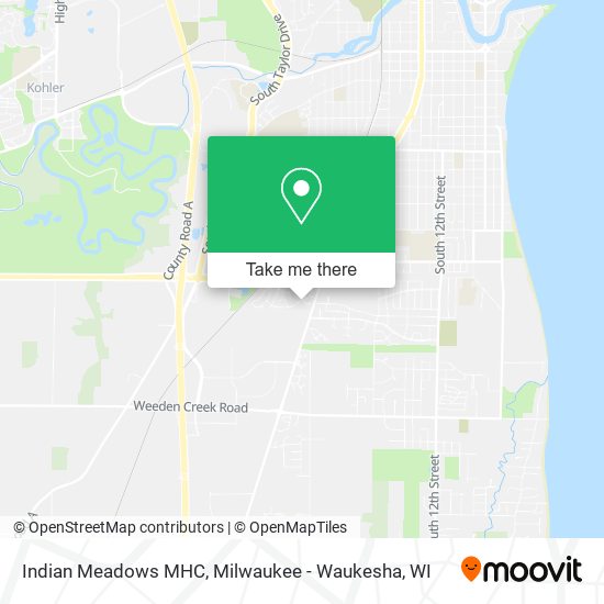 Mapa de Indian Meadows MHC