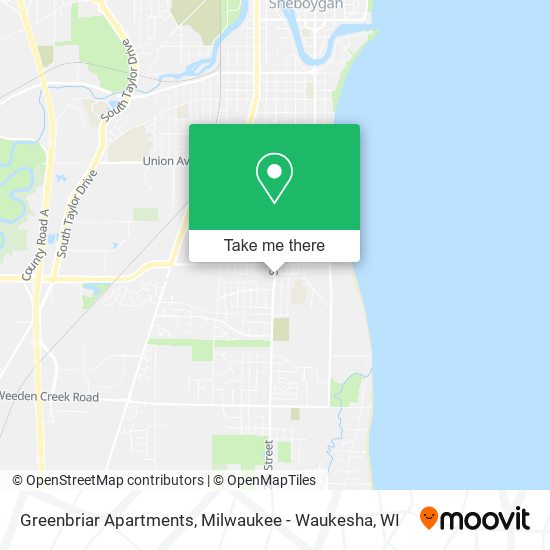 Greenbriar Apartments map