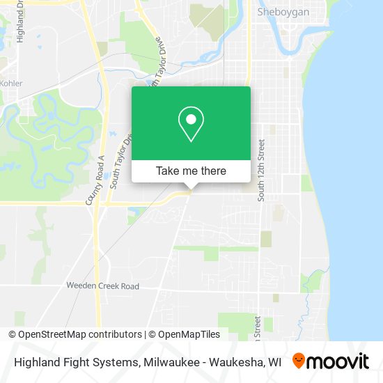 Mapa de Highland Fight Systems