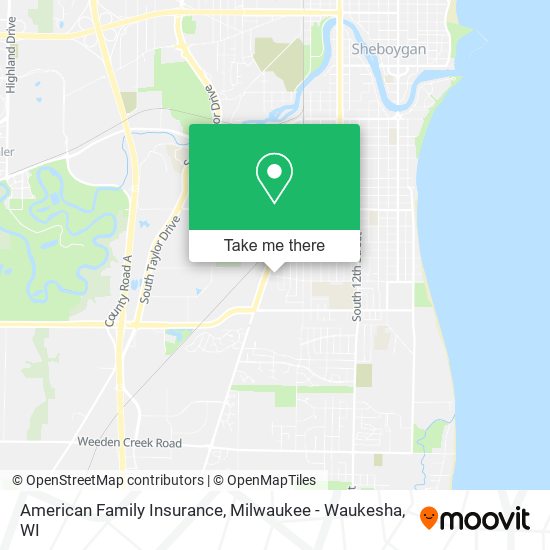American Family Insurance map