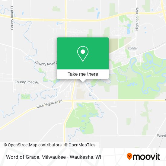 Word of Grace map