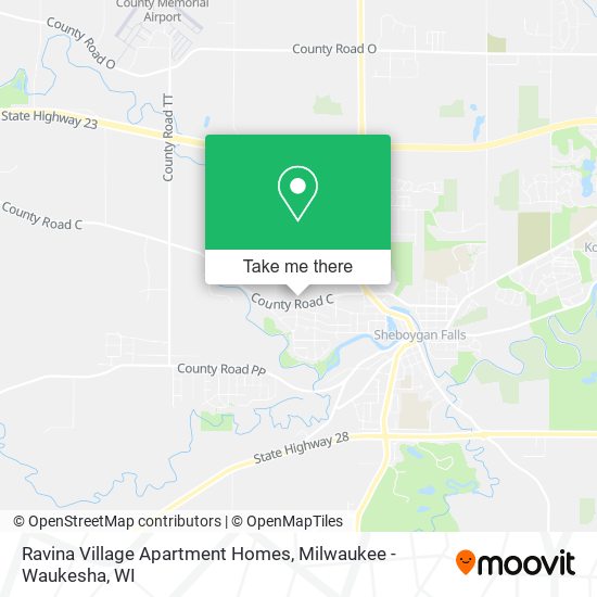 Ravina Village Apartment Homes map