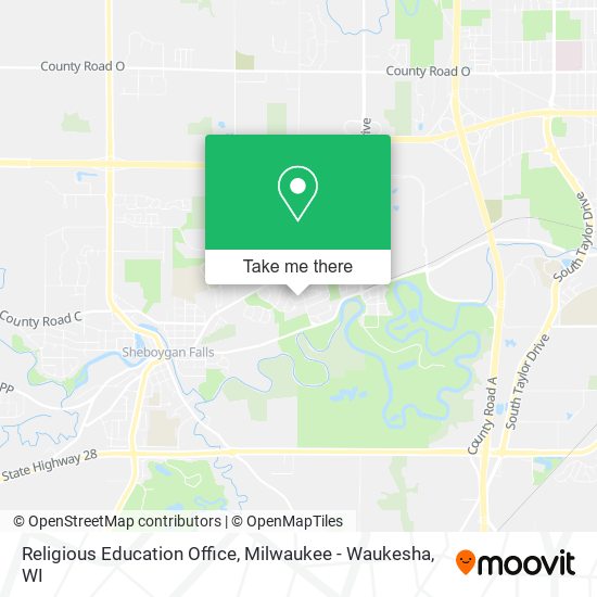 Religious Education Office map