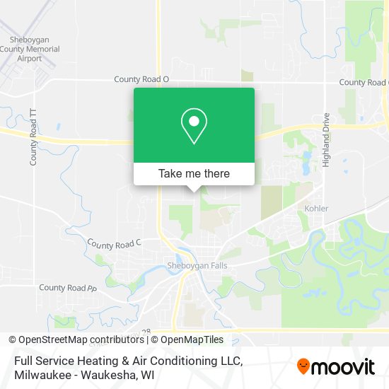 Mapa de Full Service Heating & Air Conditioning LLC