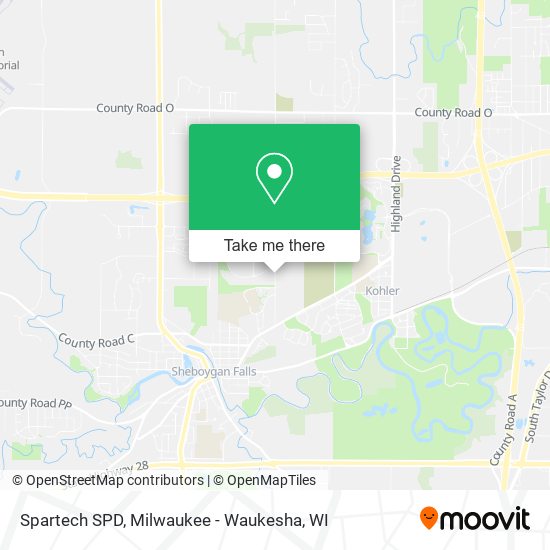 Spartech SPD map