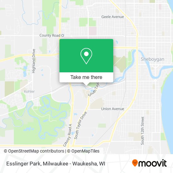 Esslinger Park map