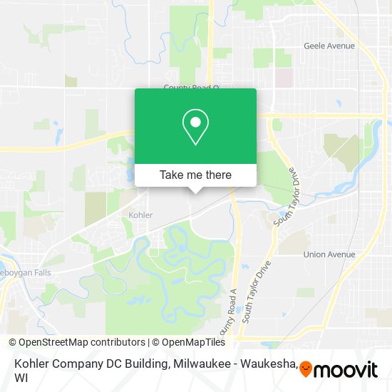 Kohler Company DC Building map