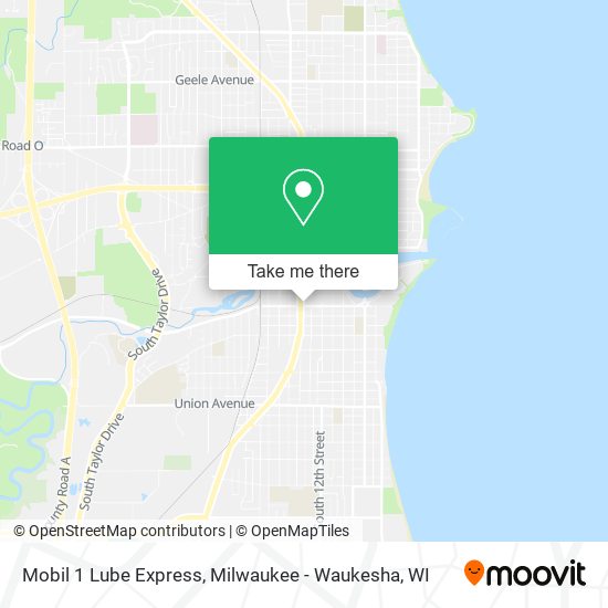 Mobil 1 Lube Express map