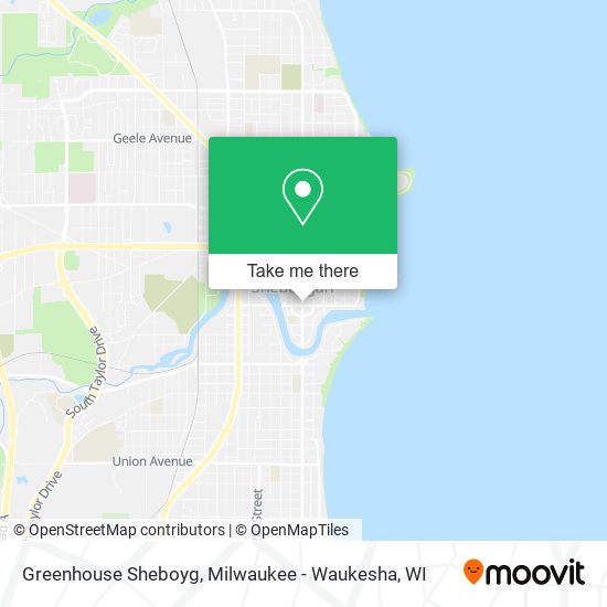 Mapa de Greenhouse Sheboyg