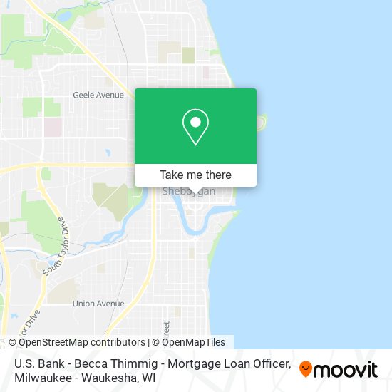 U.S. Bank - Becca Thimmig - Mortgage Loan Officer map
