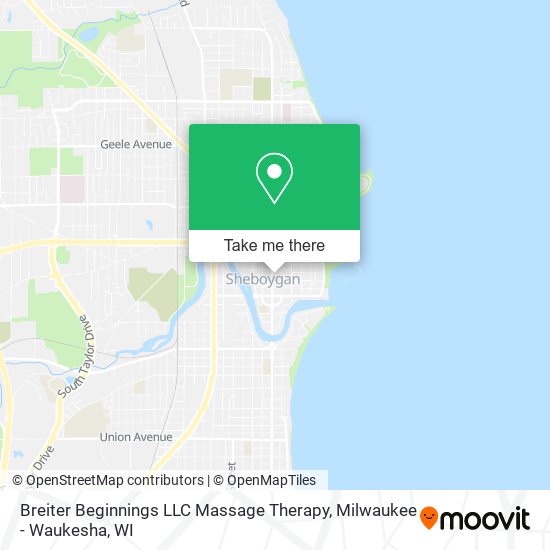 Breiter Beginnings LLC Massage Therapy map