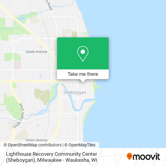 Lighthouse Recovery Community Center (Sheboygan) map