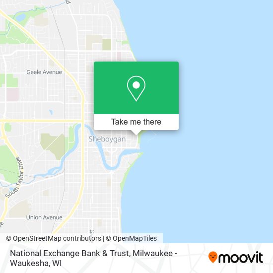 Mapa de National Exchange Bank & Trust