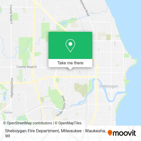 Sheboygan Fire Department map