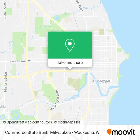 Mapa de Commerce State Bank
