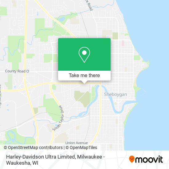 Harley-Davidson Ultra Limited map