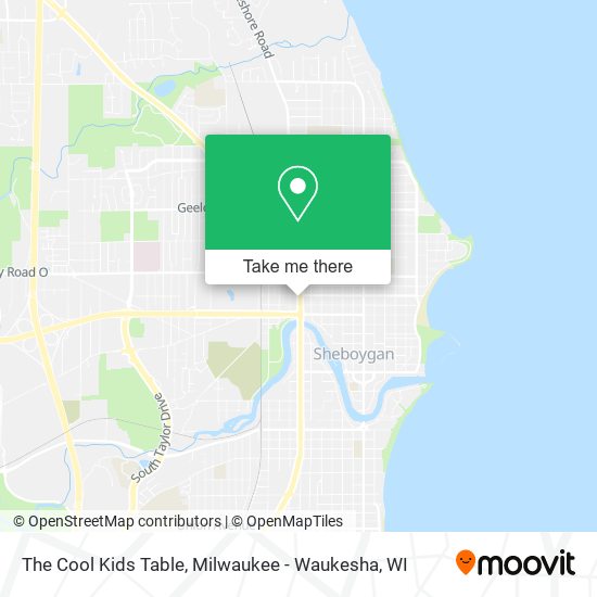 The Cool Kids Table map